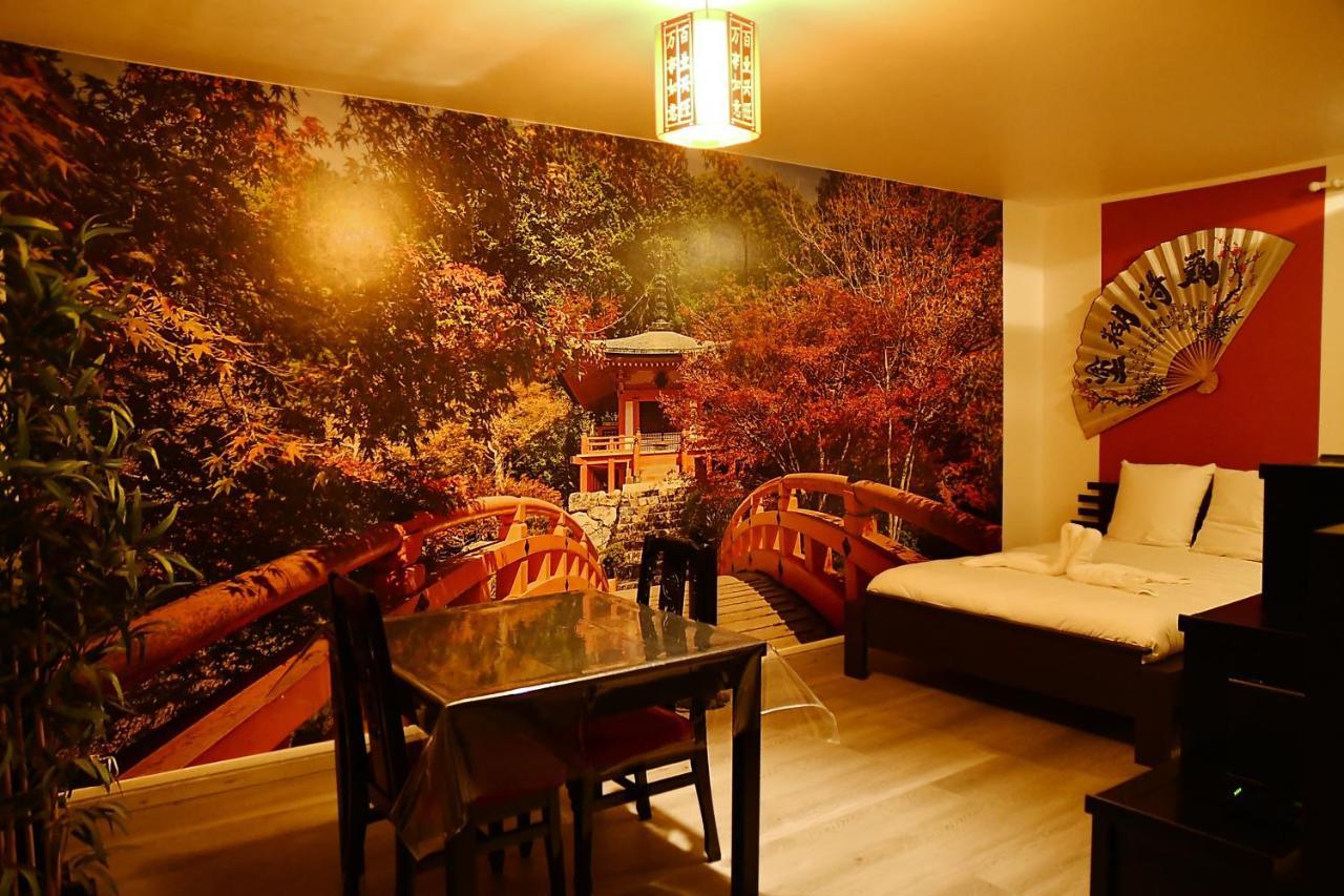 F1 Entier Cosy Style Asiatique Montgeron, Proche Paris Екстериор снимка